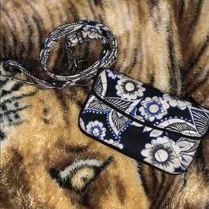 Vera Bradley lanyard wallet
